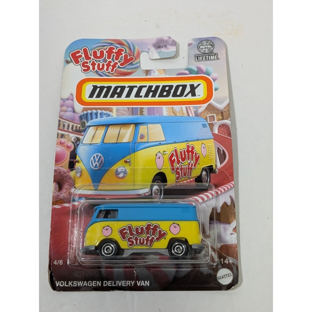 Matchbox Candy Series FLUFFY STUFF Volkswagen Delivery Van